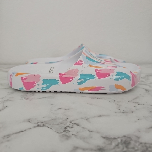 Womens Unique Puma Bright Colored Comfort Slides Size 5 New - Picture 7 of 7
